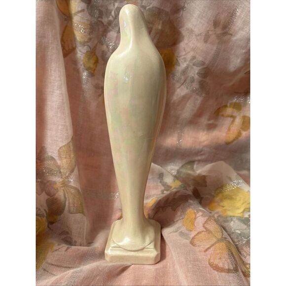 Madonna Mary Bisque Ceramic 11” Figurine Atlantic Mold - Picture 6 of 12